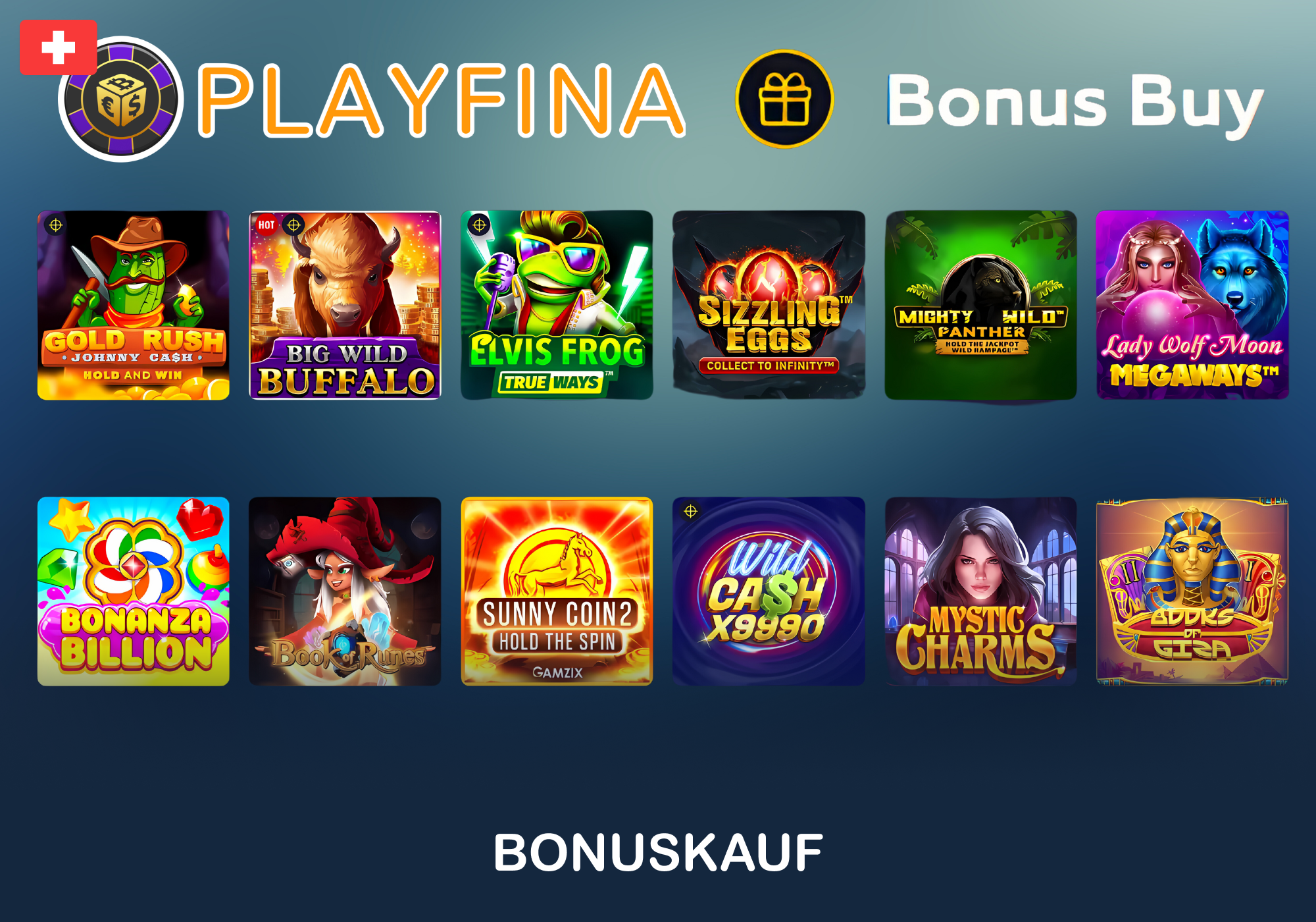 Bonus Buy Spielautomaten bei Playfina