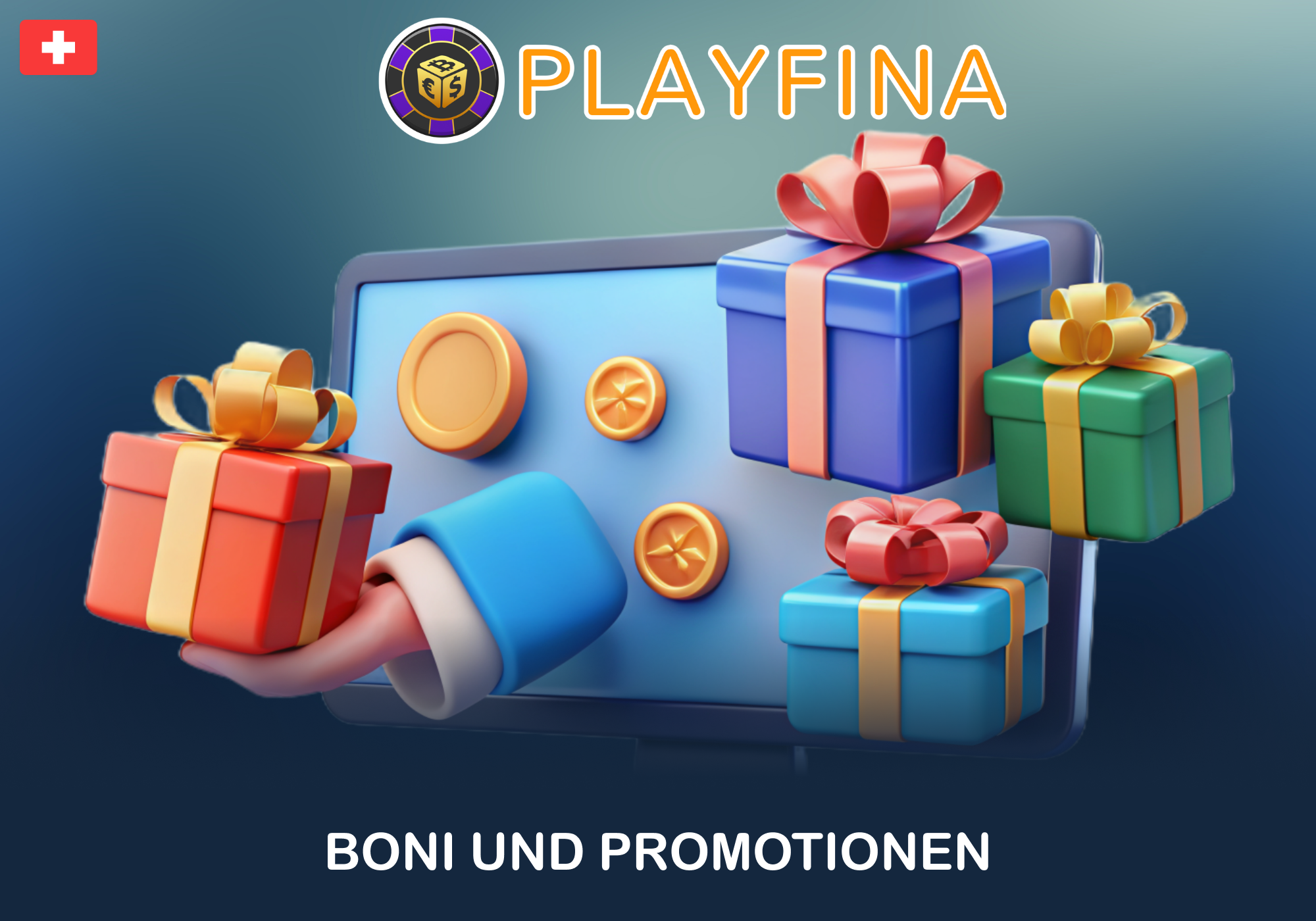 Bonusangebote bei Playfina für Schweizer Spieler