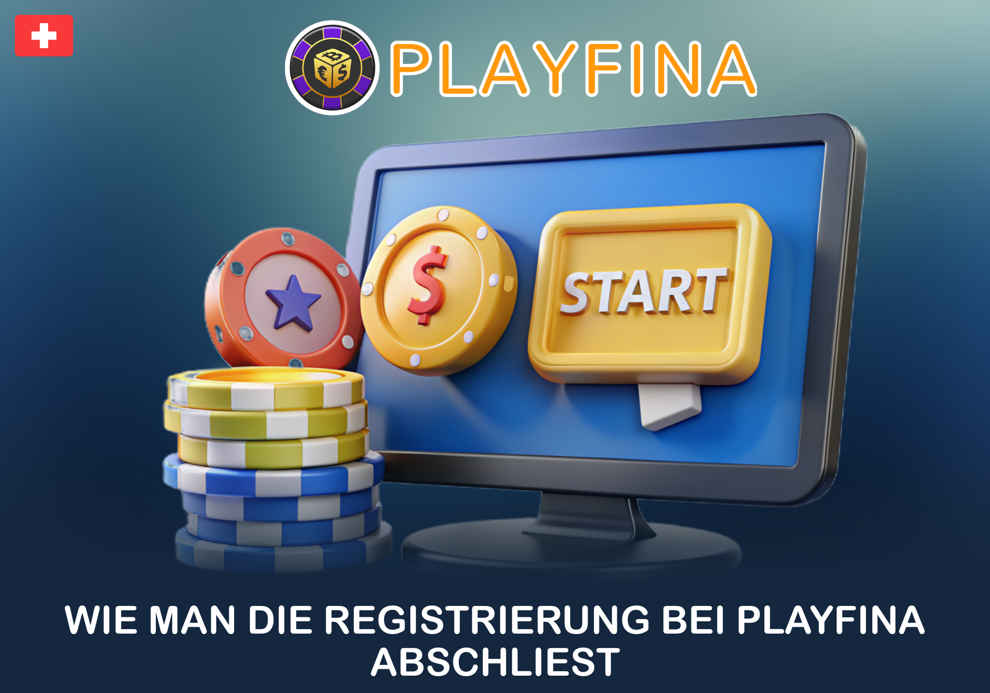 Schritt für Schritt Anleitung zur Registrierung im Playfina Online Casino